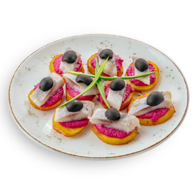Сельдь с картофелем