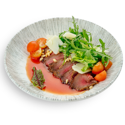 Салат с ростбифом