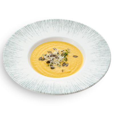 Крем-суп из тыквы с пармезаном