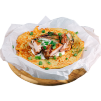 Дерун с цыпленком 