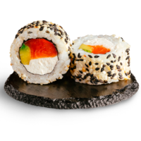 Ролл Калифорния в кунжуте