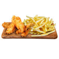 Наггетсы и картофель фри