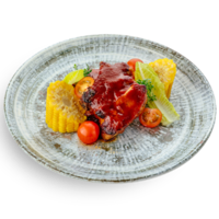 Свиные рёбра барбекю