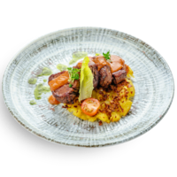 Пряная свинина с картофелем