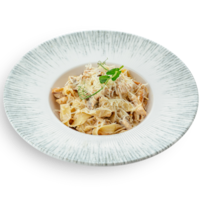 Фетучини с грибами 